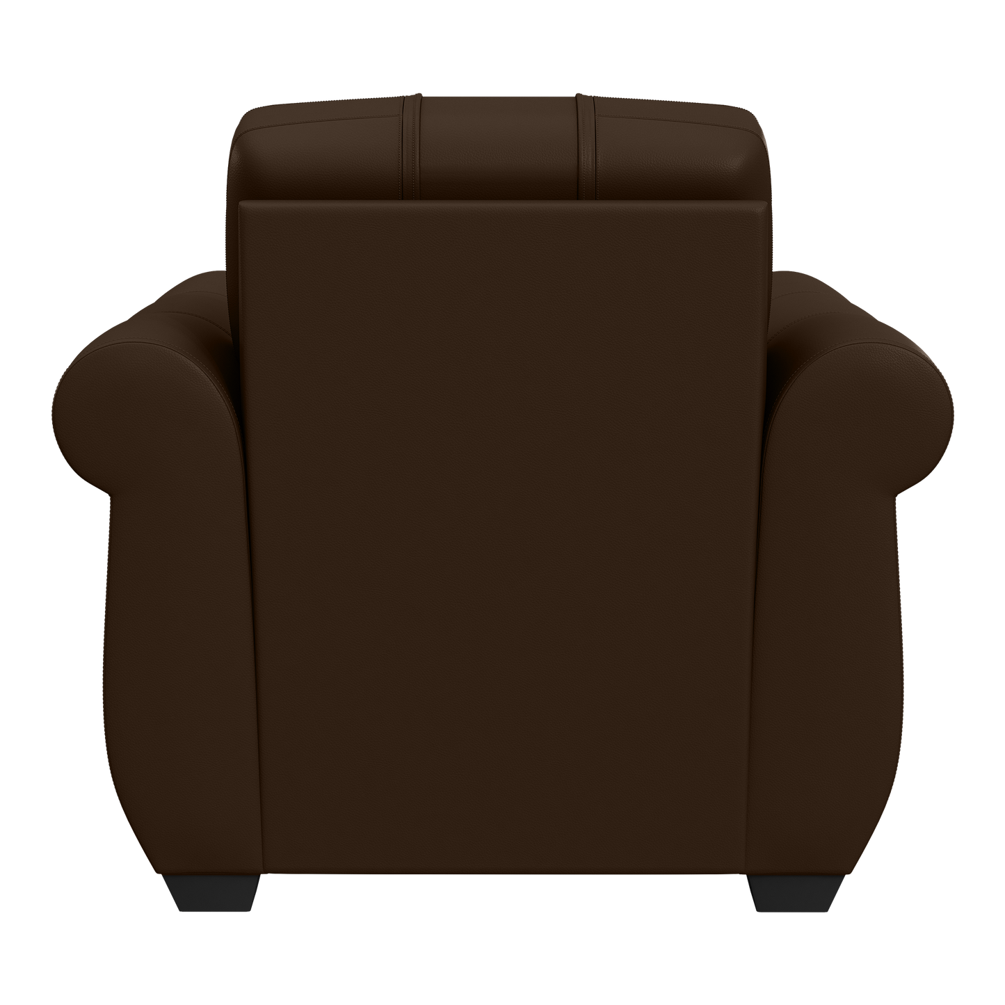 Chesapeake Club Chair in Top Grain Leather with First Responder Logo