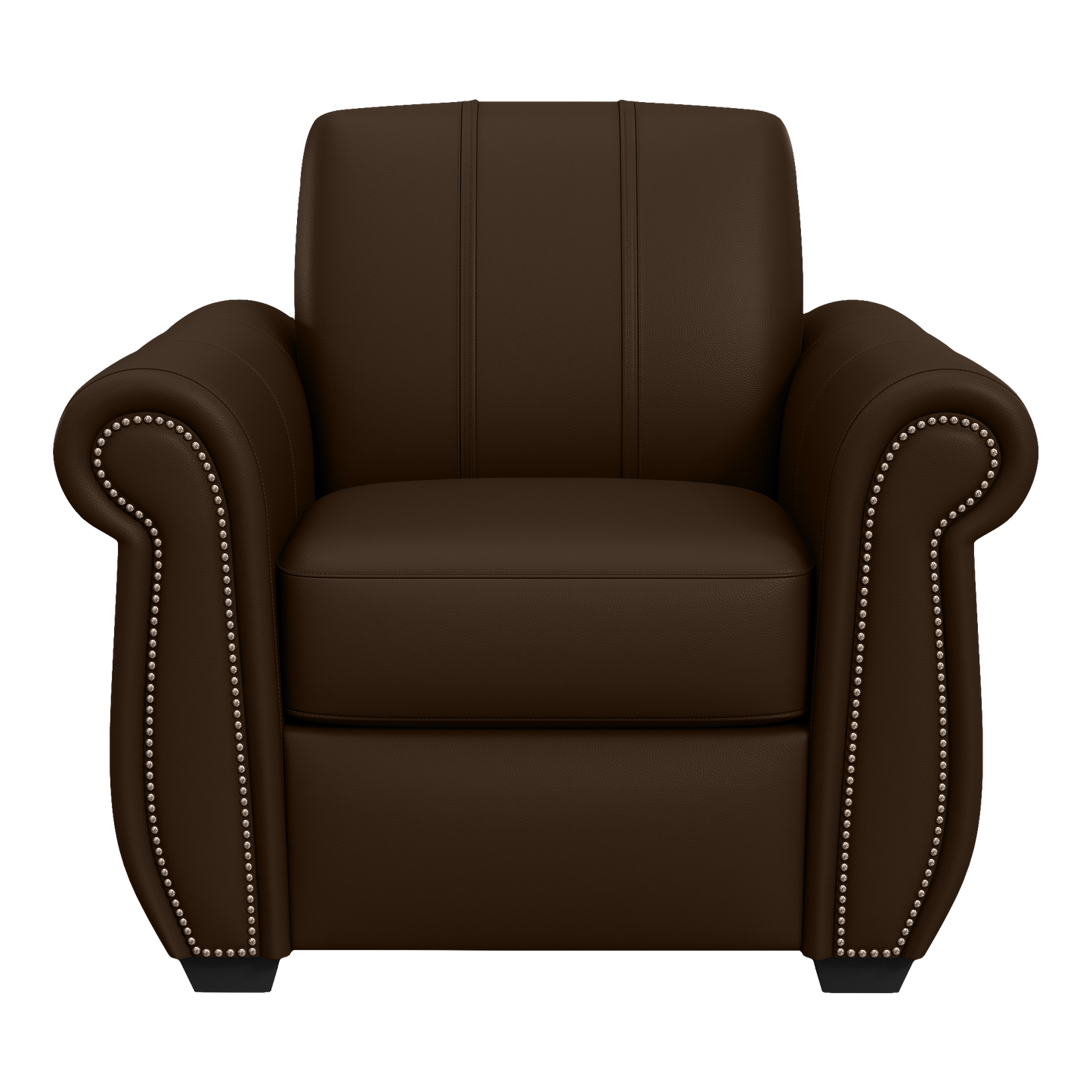 Chesapeake Club Chair in Top Grain Leather with First Responder Logo