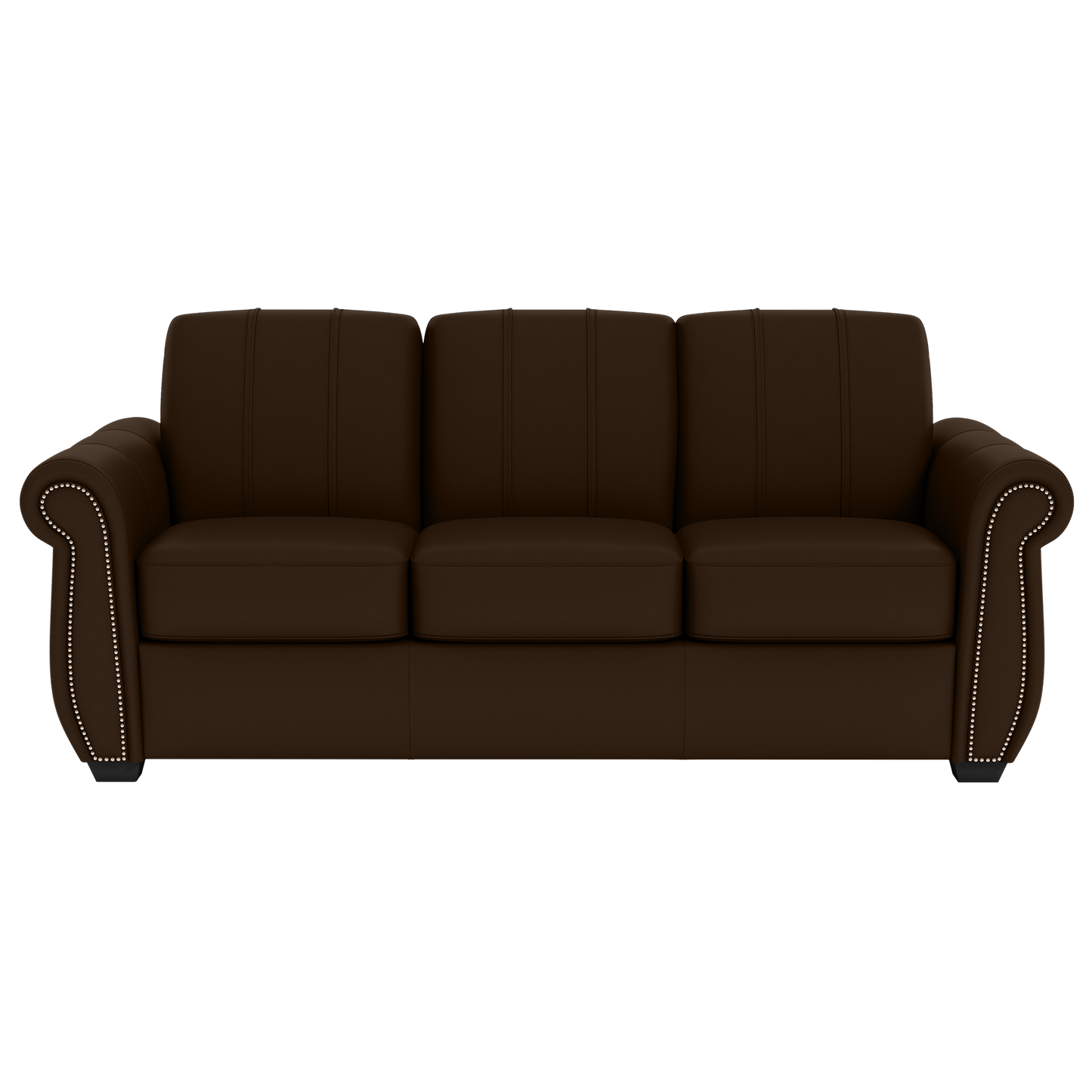 Chesapeake Stationary Sofa Top Grain Leather with Custom Logo