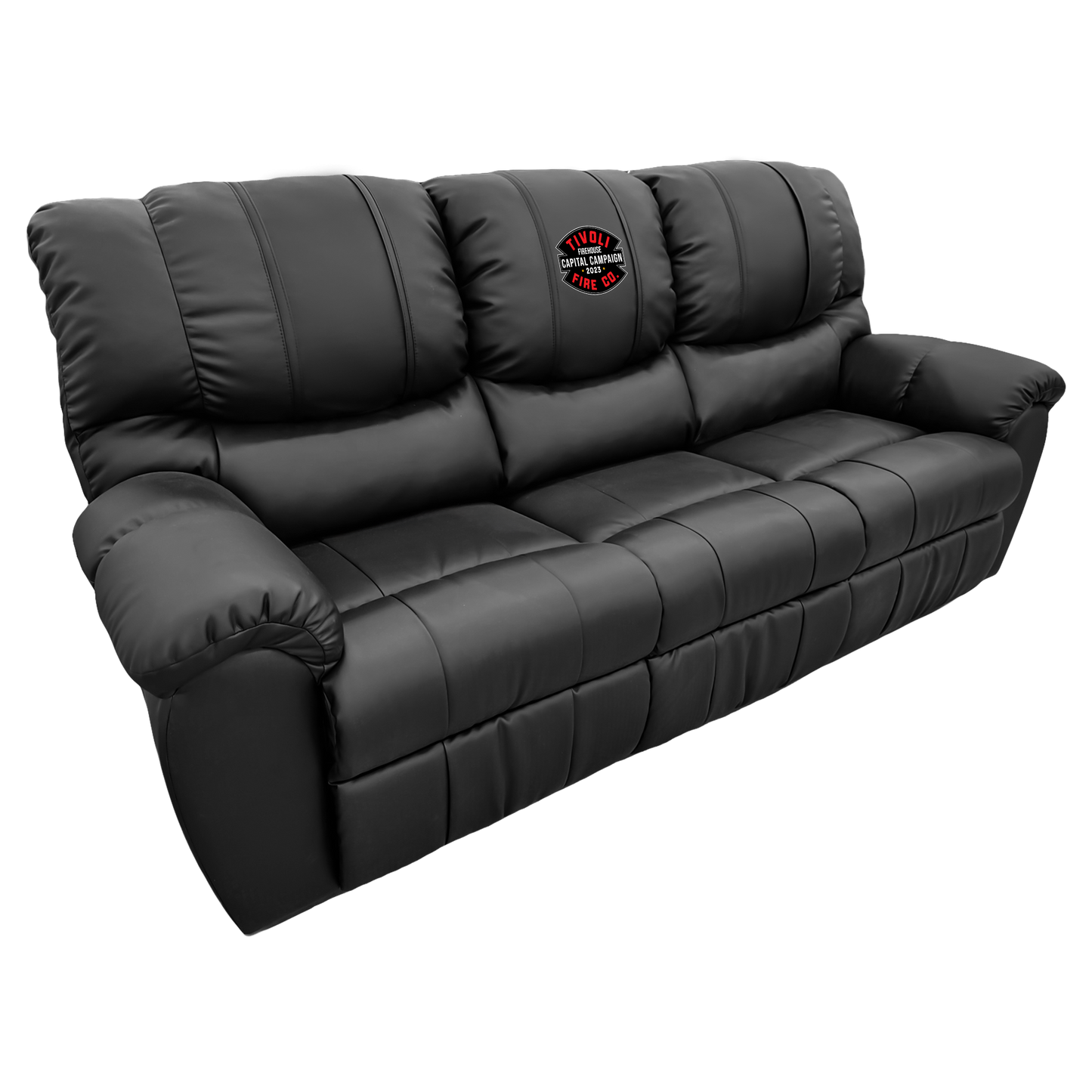 Crew Reclining Sofa with Custom Logo