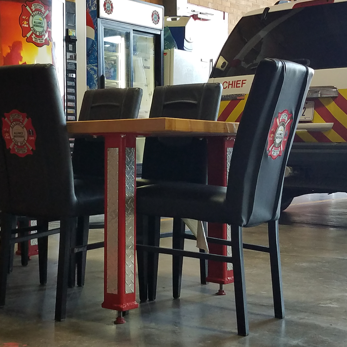 Side Chair 2000 with First Responder Logo - Sold in Sets of Two