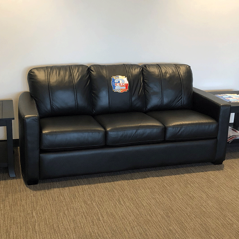 Xcalibur Stationary Sofa - Top Grain Leather Blank