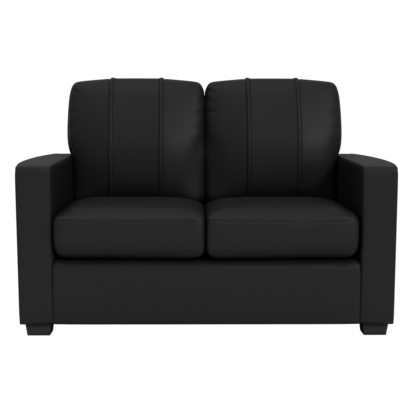 Xcalibur Stationary Loveseat - Top Grain Leather with First Responder Logo