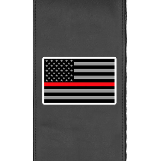Red Line Flag Logo Panel