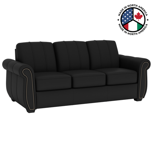 Chesapeake Stationary Sofa - Synthetic Leather (Blank or Stock Logo)