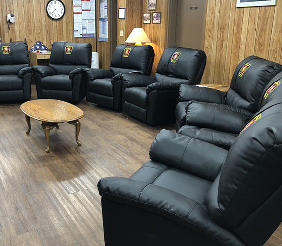 Rocker Recliner with First Resonder Logo