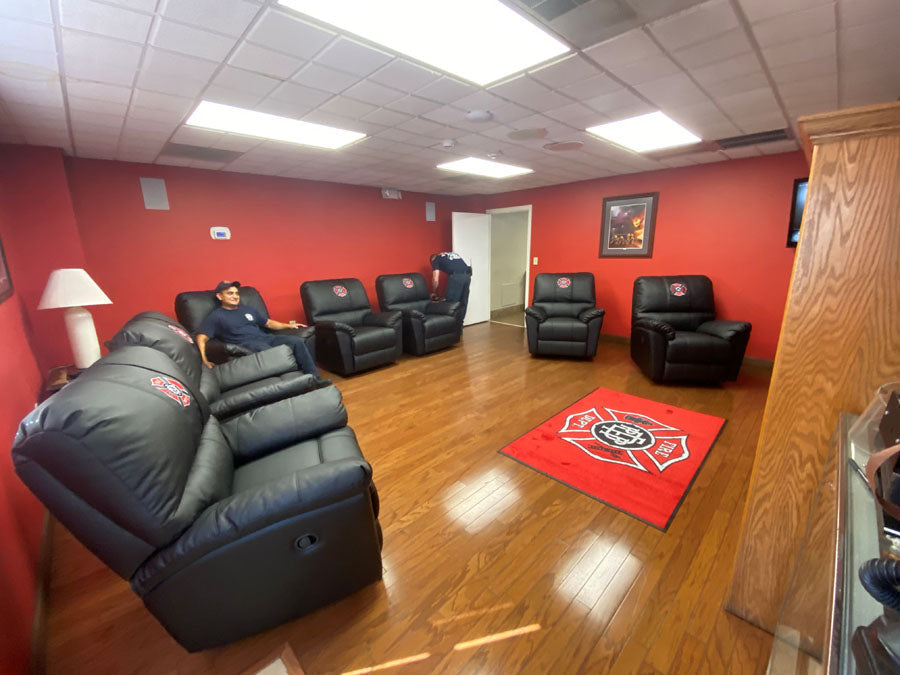 Rocker Recliner with First Resonder Logo