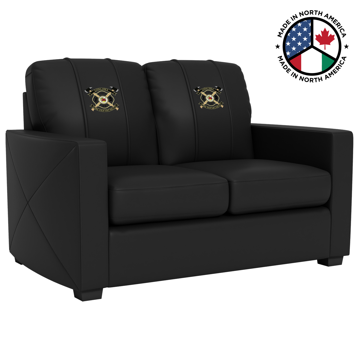 Silver Series Stationary Loveseat (Custom Logo)