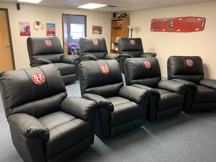 Rocker Recliner with First Resonder Logo