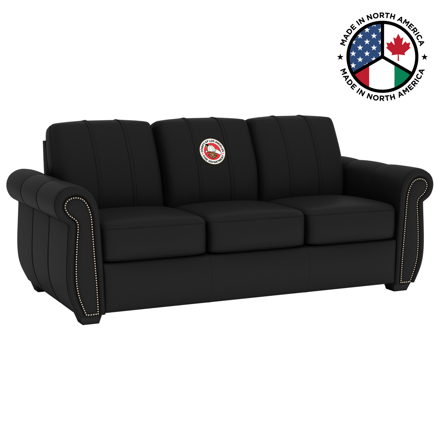 Chesapeake Stationary Sofa - Synthetic Leather (Custom Logo)