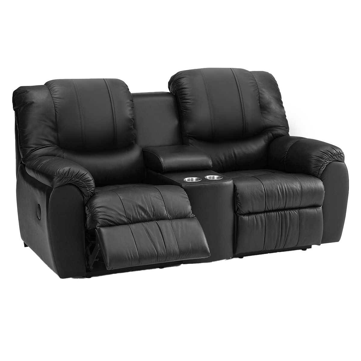 Crew Reclining Loveseat with Custom Logo