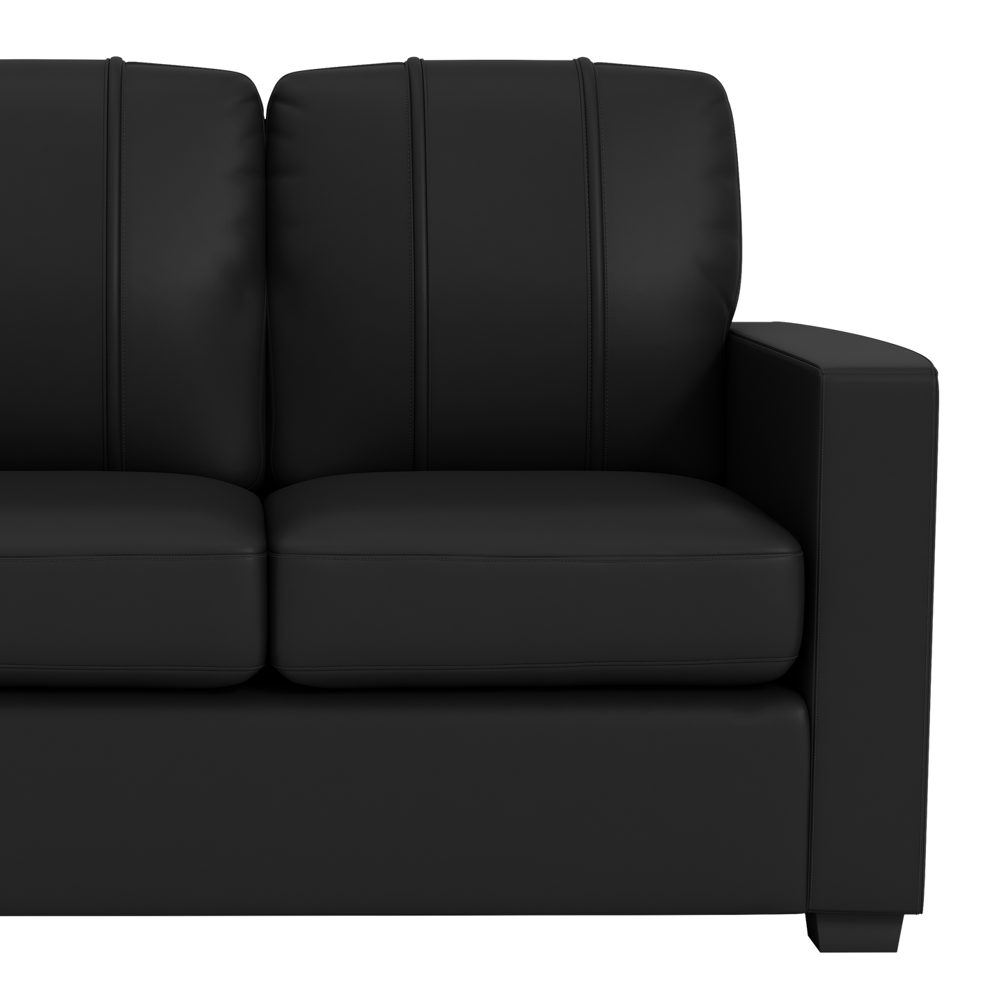 Xcalibur Stationary Loveseat - Top Grain Leather (Blank or Stock Logo)