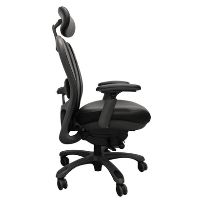 Heavy Duty Xentinel Task Chair with Headrest- 450lb weight limit with Custom Logo