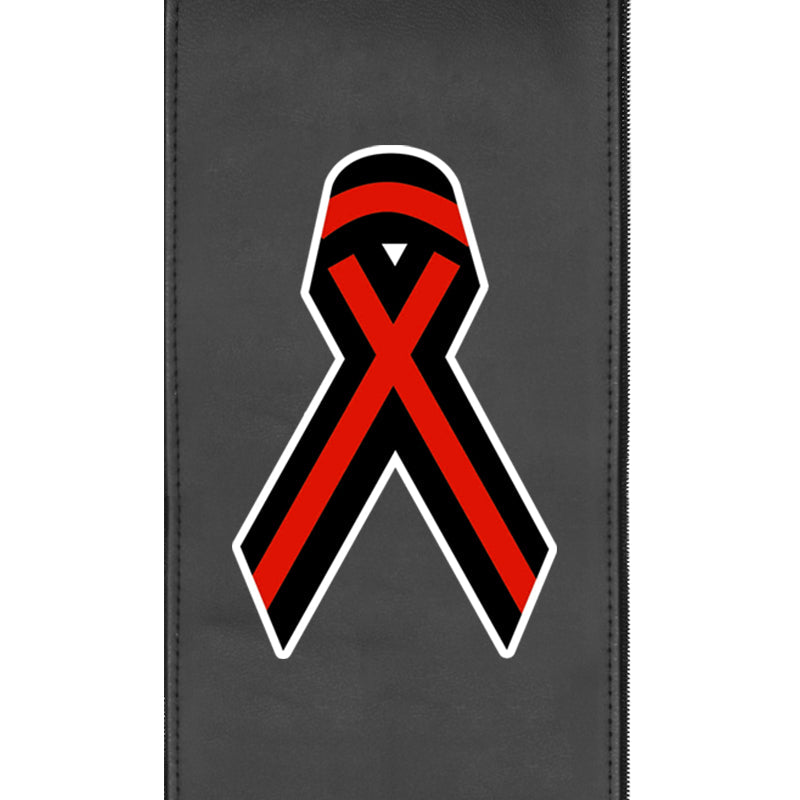 Red Ribbon Logo Panel
